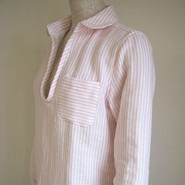 画像4: レディースプルオーバーシャツ (4)