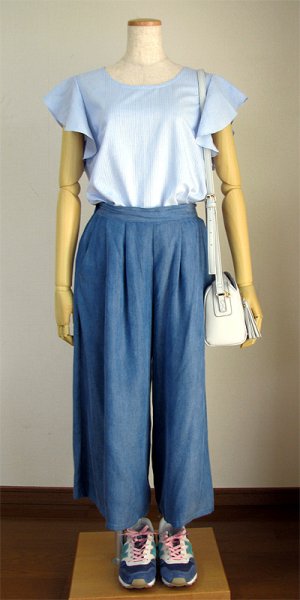 画像4: フリル袖ブラウス (4)